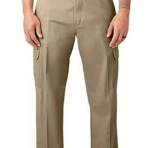 Dickies Men's Khaki Cargo Pants